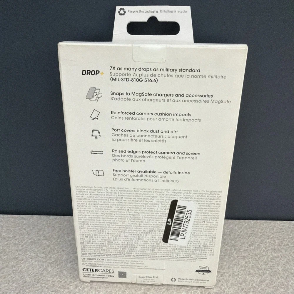 OtterBox Defender Pro Series MagSafe Case for Apple iPhone 16 Plus - Black NEW !
